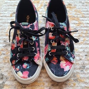 Superga floral sneakers